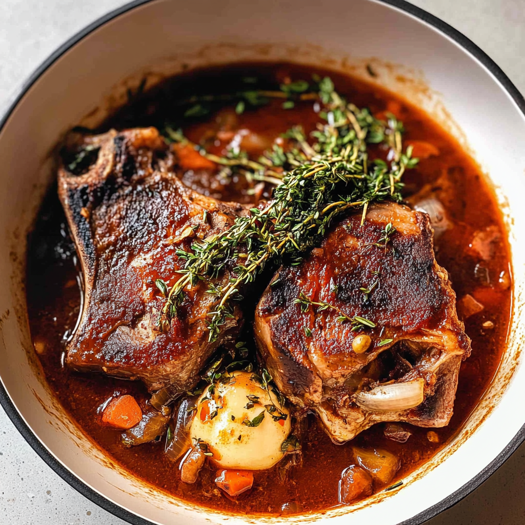 Slowly Braised Beef Osso Buco