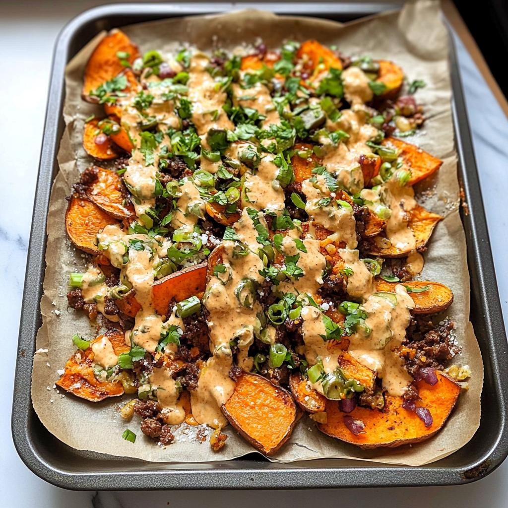 Sweet Potato Nachos