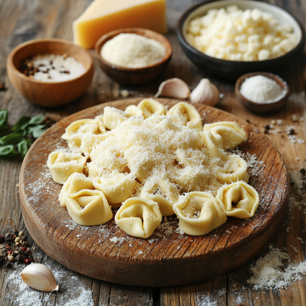 Tortellini Alla Panna Pasta ingredients