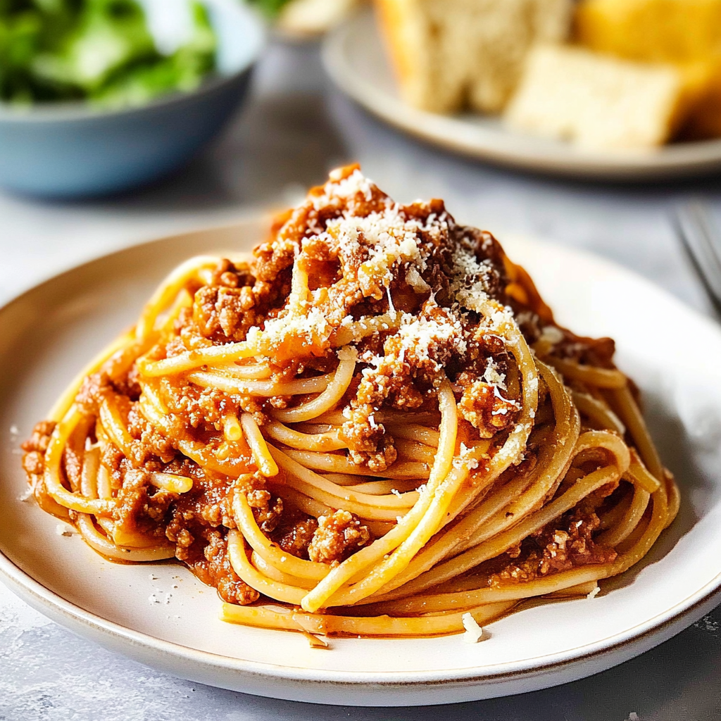 Traditional Spaghetti Bolognese