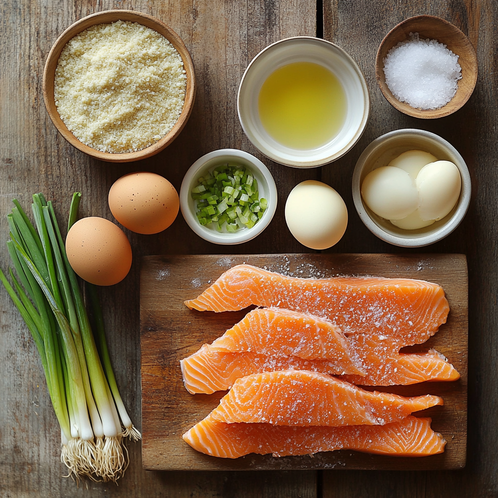 salmon cakes with canned salmon ingredients