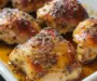 Baked Honey Dijon Mustard Chicken Thighs
