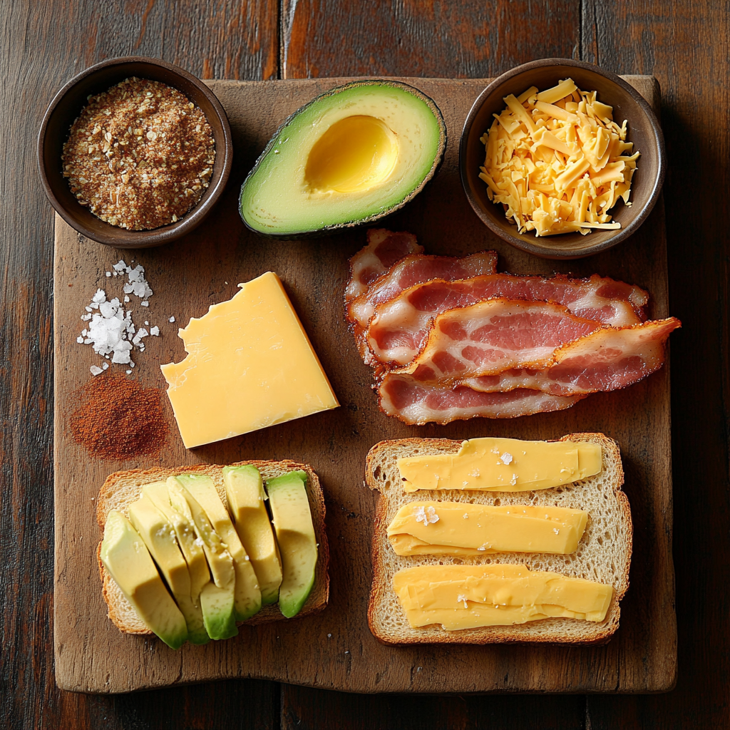 Breakfast Sandwich ingredients