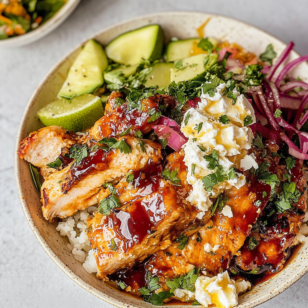 CAVA Honey Harissa Chicken Bowls