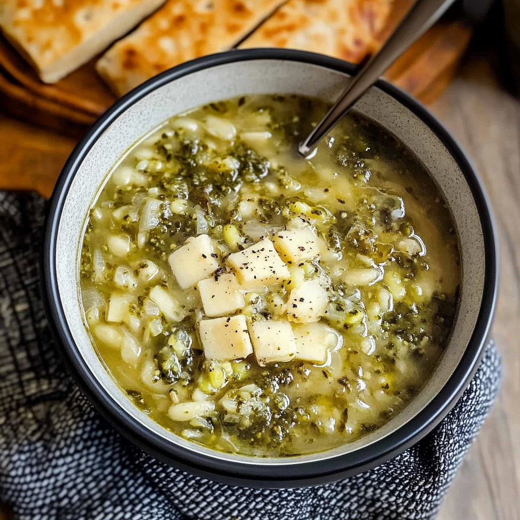 Garlic Italian Broccoli Soup