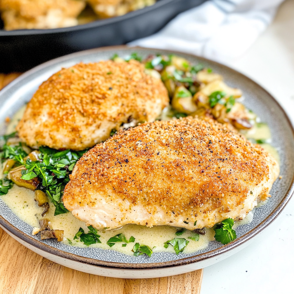 Homemade Chicken Shake and Bake