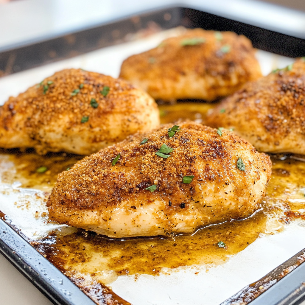 Homemade Chicken Shake and Bake