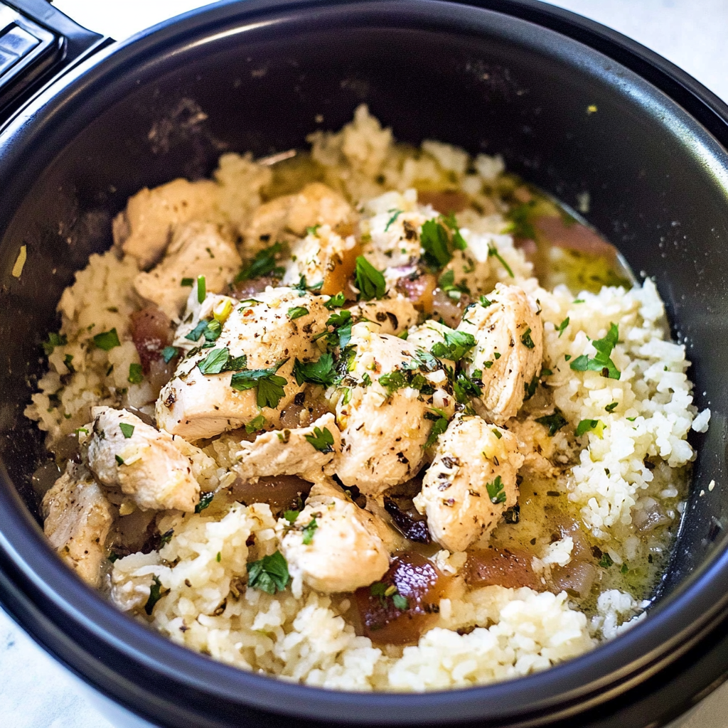 Instant Pot Greek Chicken and Rice