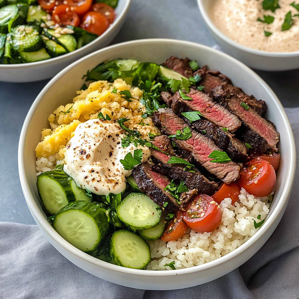 Mediterranean Steak Bowl