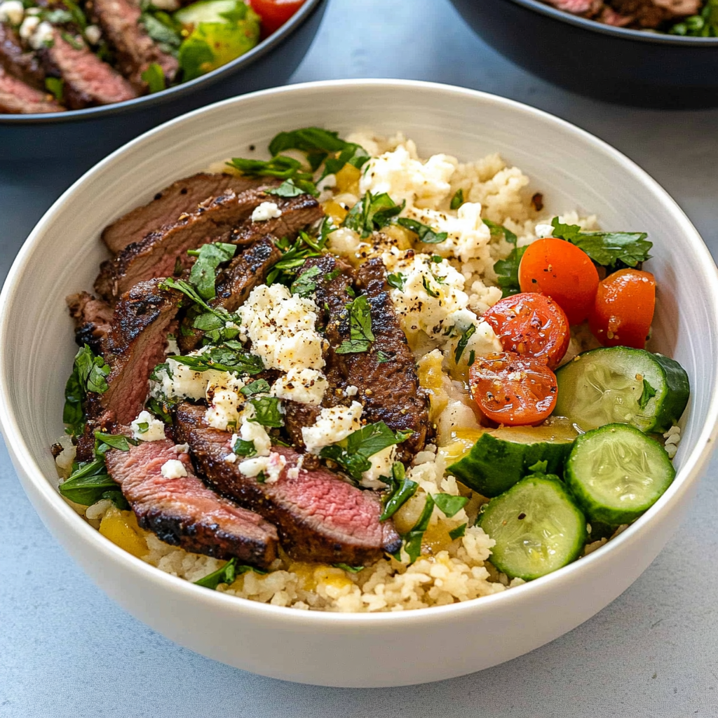 Mediterranean Steak Bowl