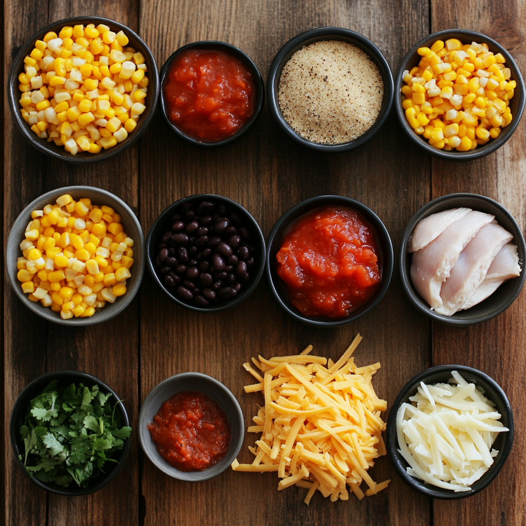 Mexican Chicken Casserole ingredients