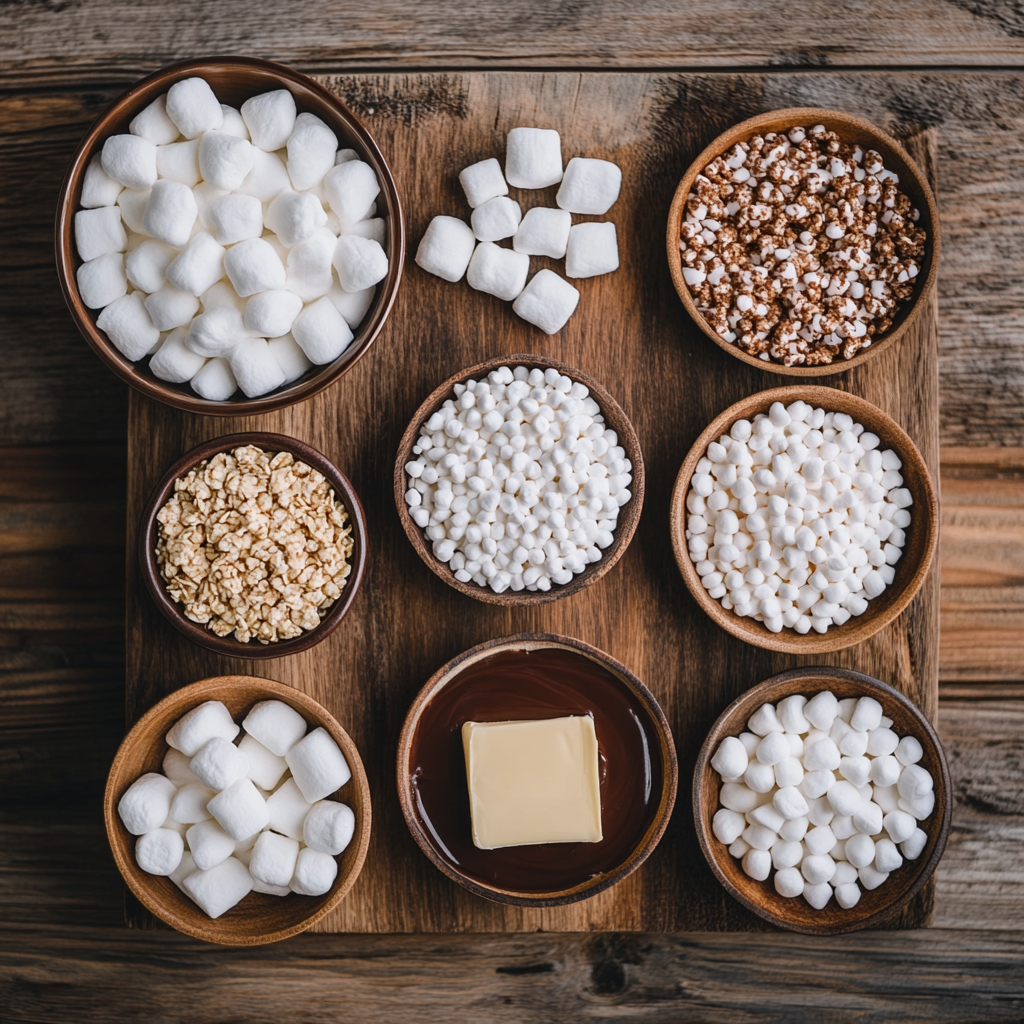 Nutella Krispie Treats ingredients