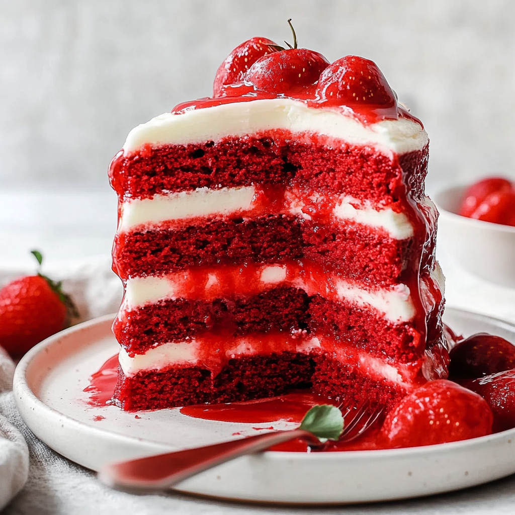 Red Velvet Pancakes