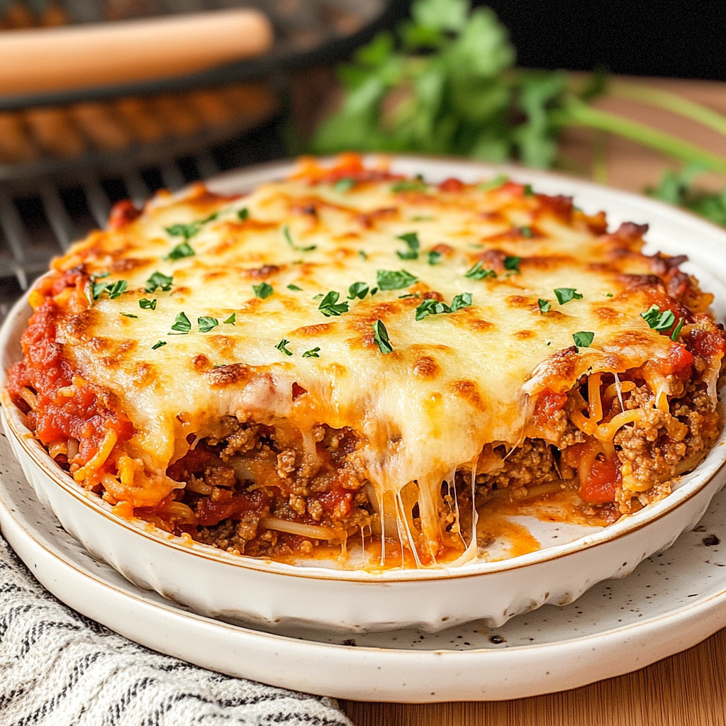 Spaghetti Pie Bake