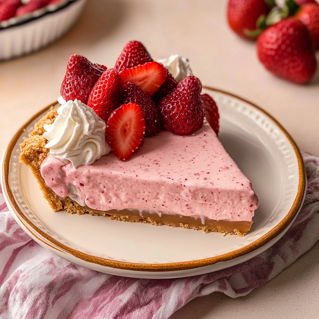 Strawberry Cream Pie