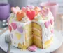 Valentines Day Conversation Heart Cake