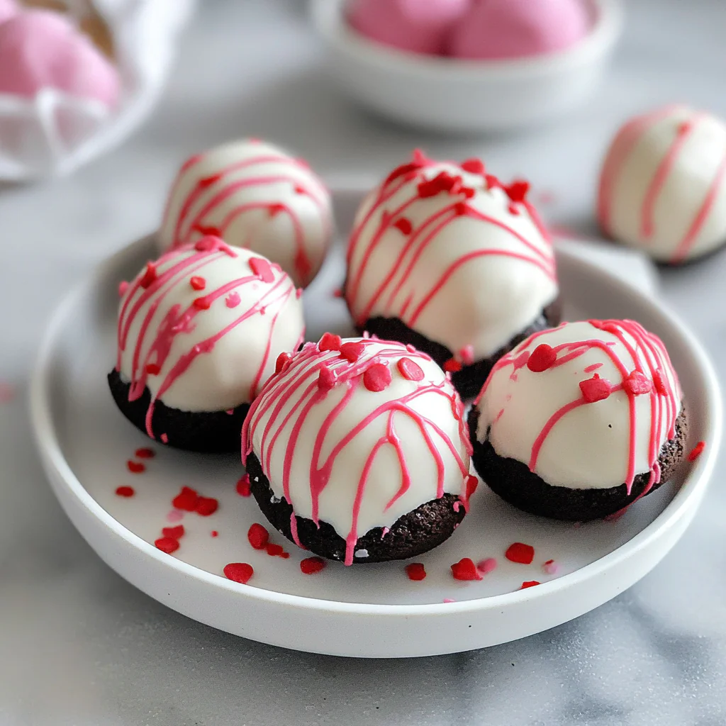 Valentine's Day Oreo Truffles