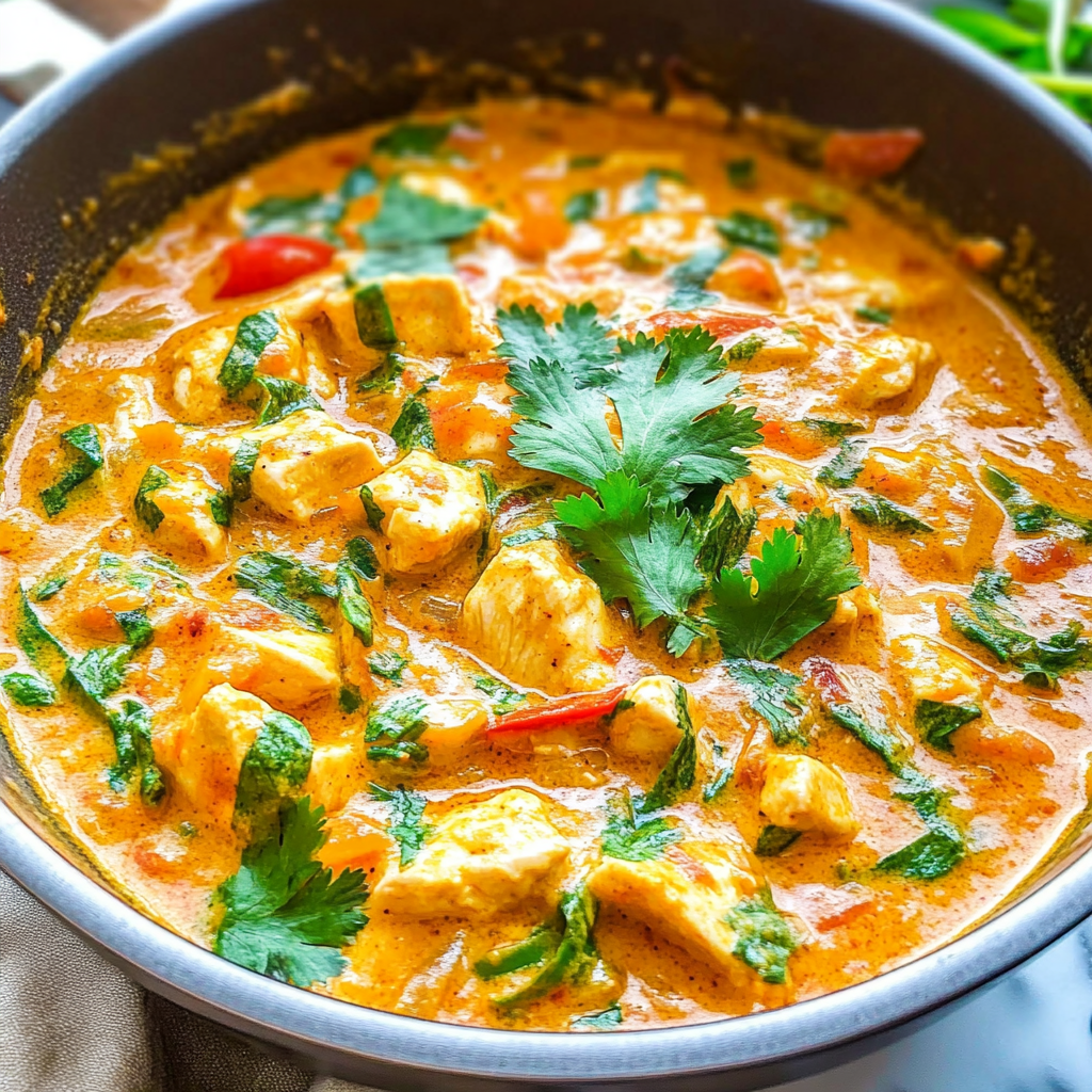 thai coconut curry chicken