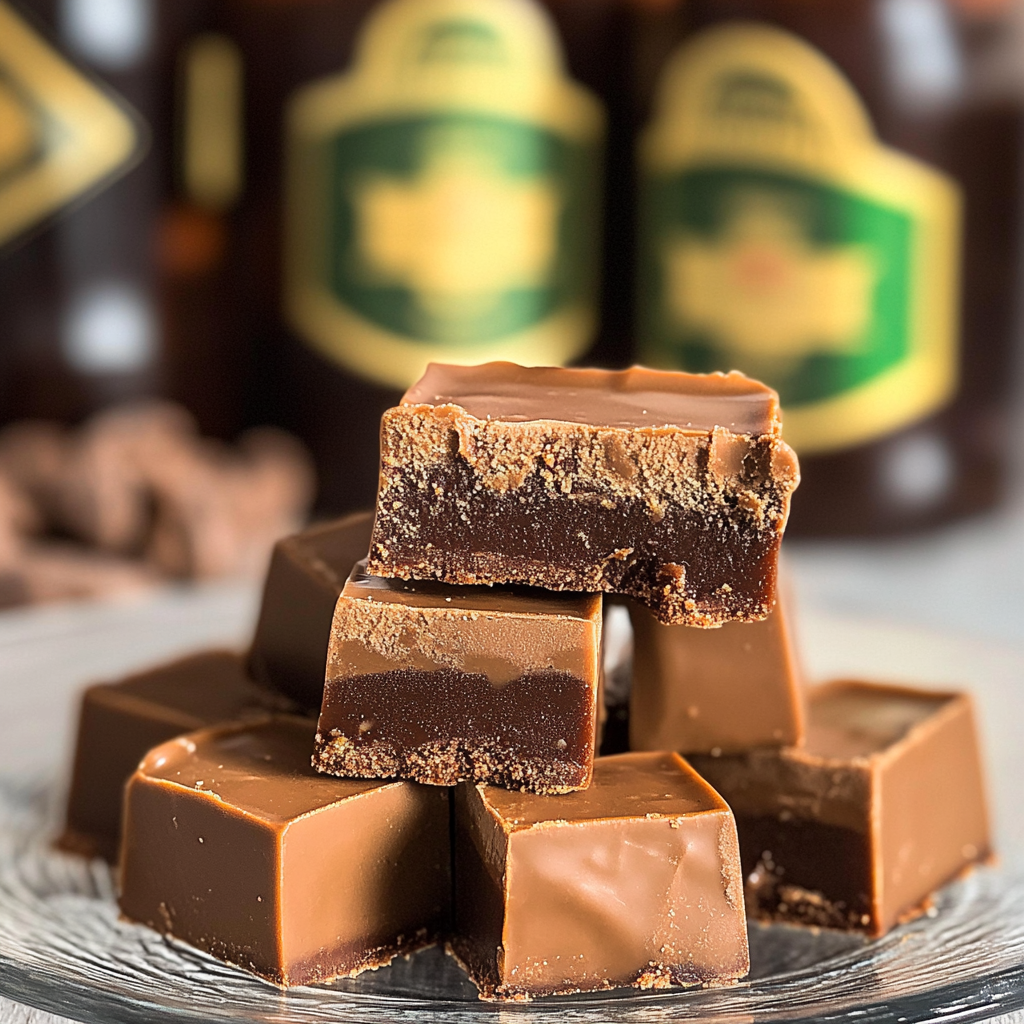 4 Ingredient Baileys Fudge