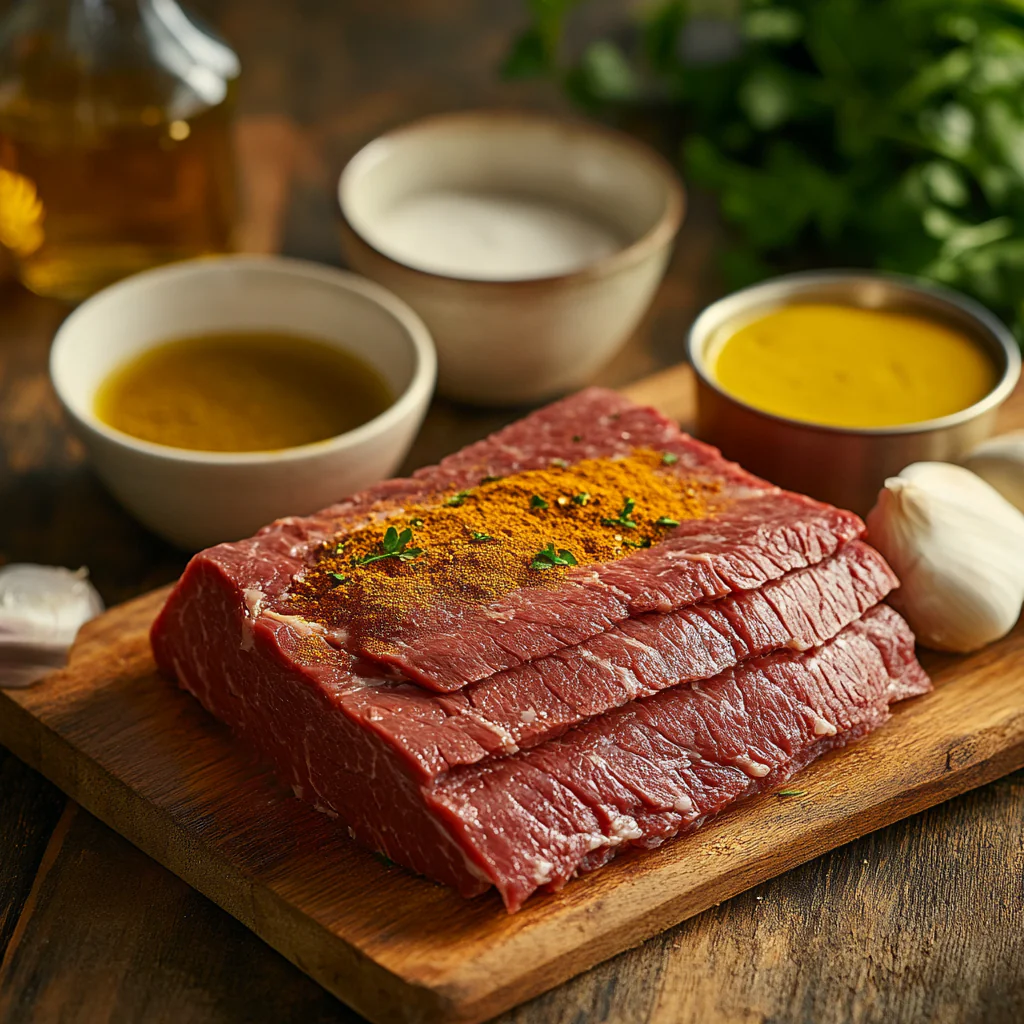 Air Fryer Corned Beef ingredients