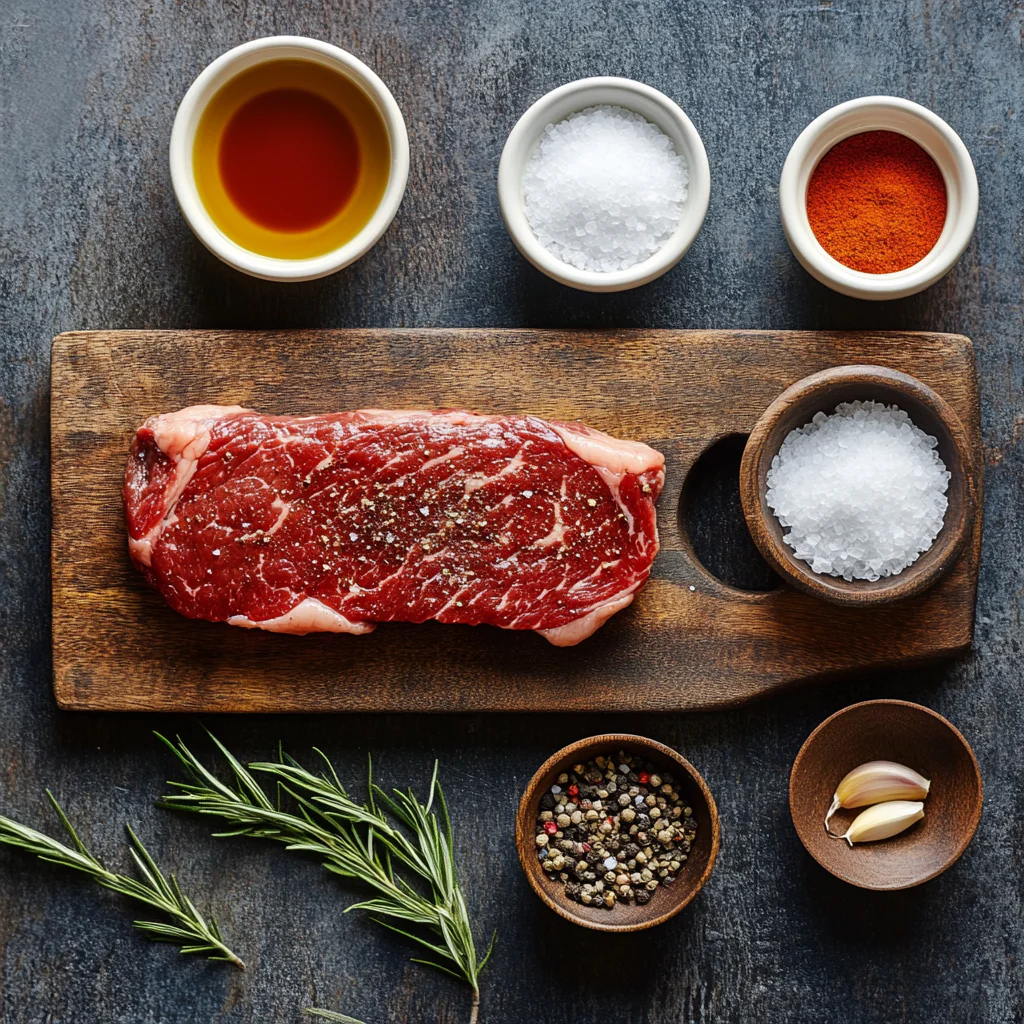 Air Fryer Steak Bites ingredients