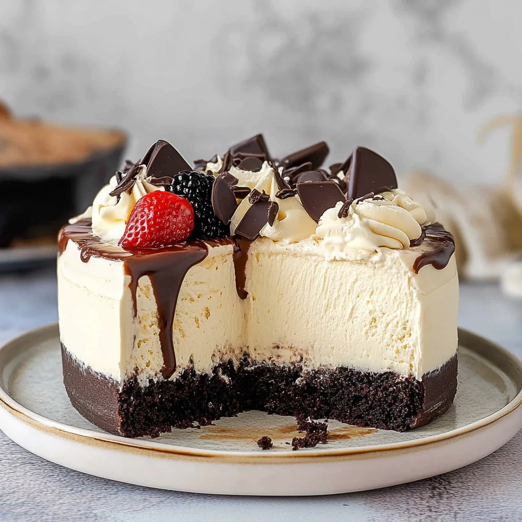 Bailey’s Ice Cream Cake