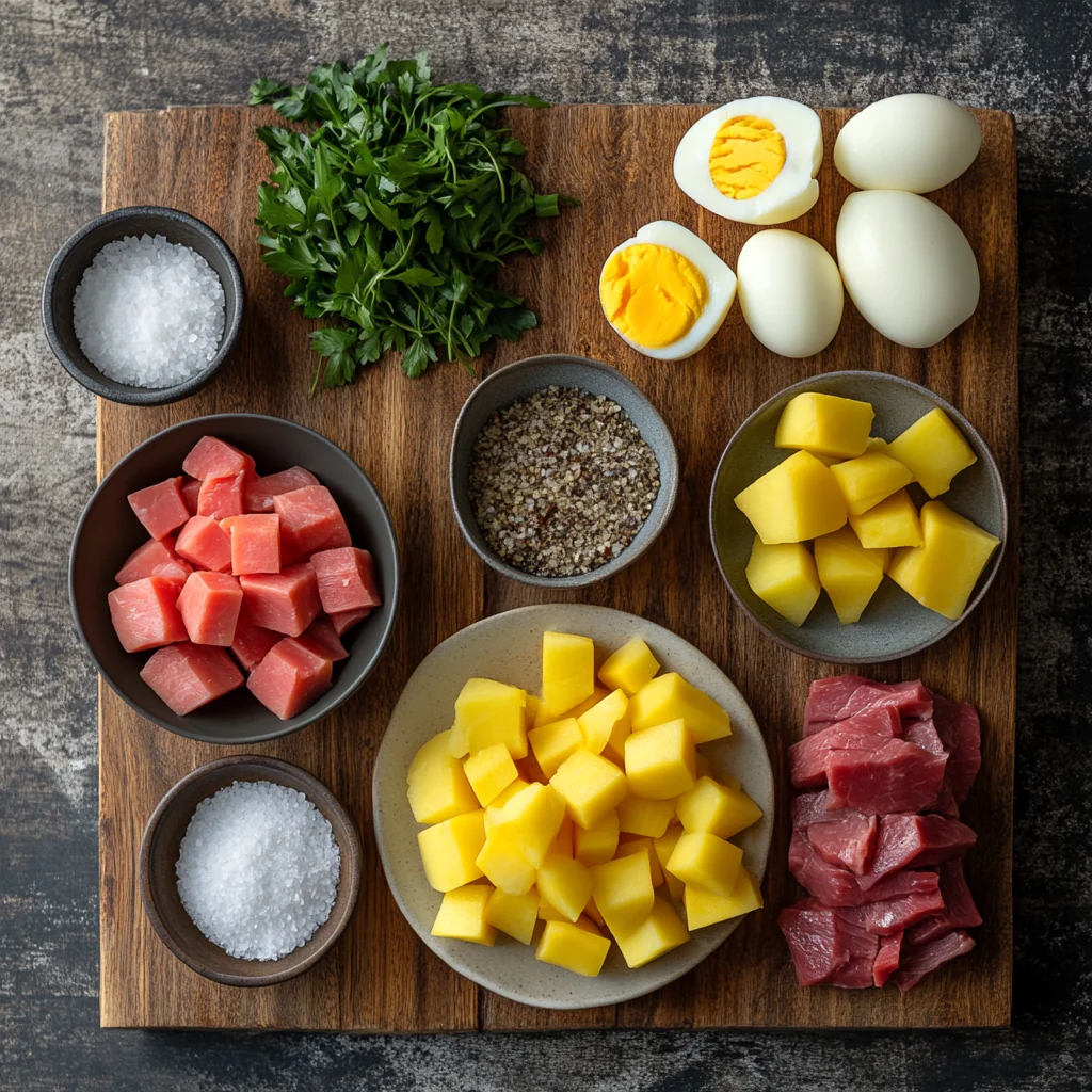 Corned Beef Hash ingredients