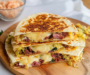 Corned Beef & Cabbage Cheese Quesadillas