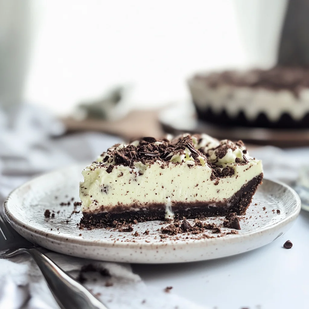Grasshopper Pie