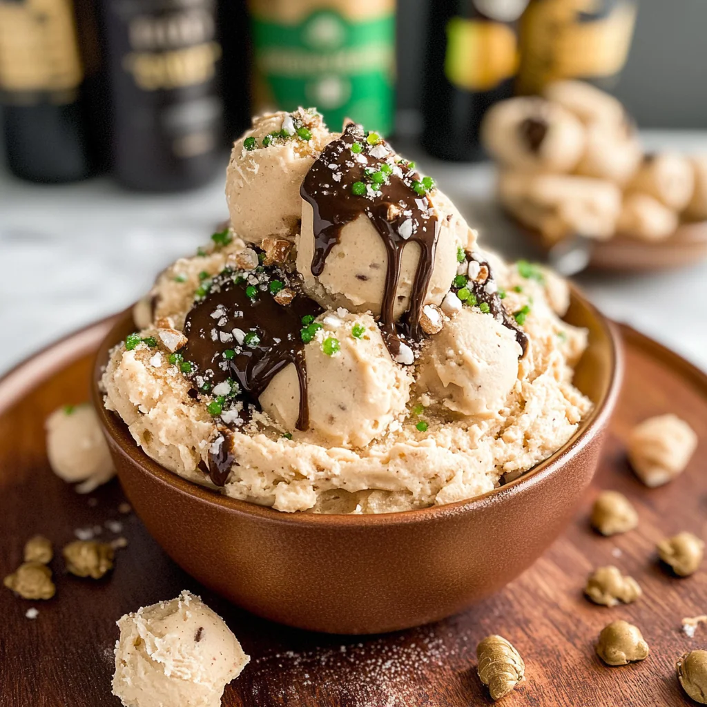 Irish Cream Edible Cookie Dough