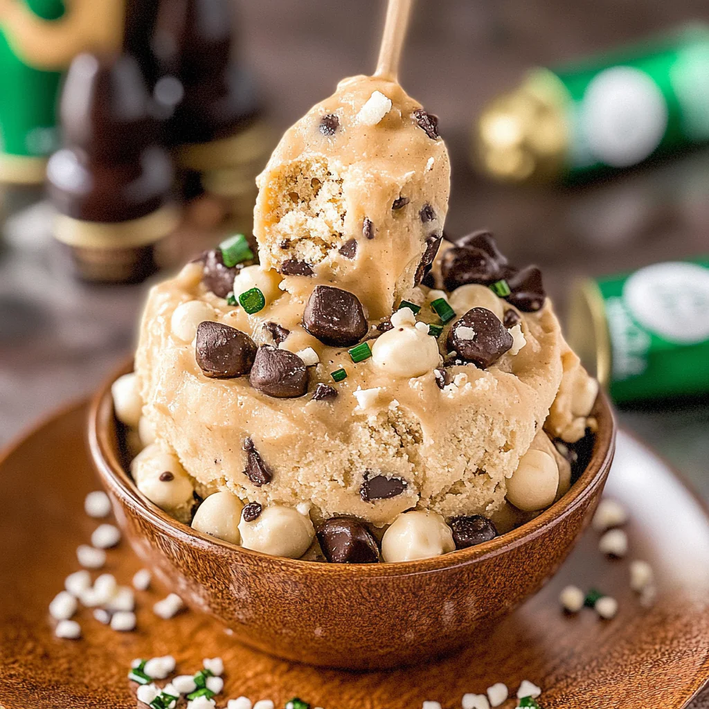 Irish Cream Edible Cookie Dough