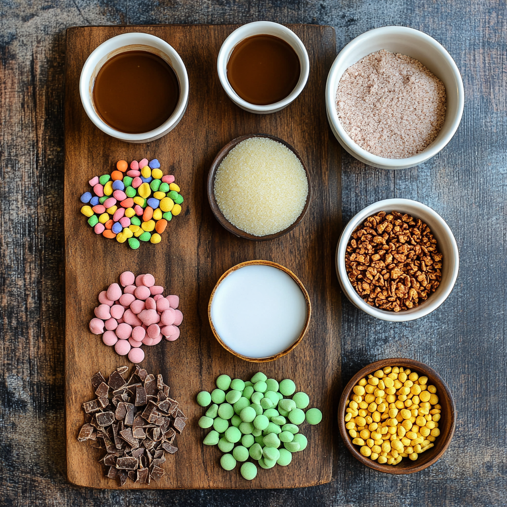 Lucky Charms Hot Chocolate ingredients
