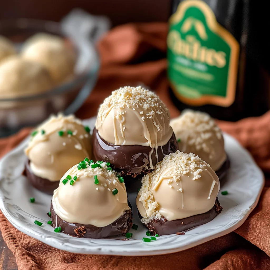 No Bake Bailey’s Cheesecake Balls