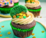 Pot of Gold St Patrick’s Day Cupcakes