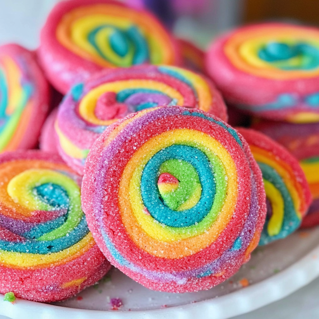 Rainbow Sugar Cookies