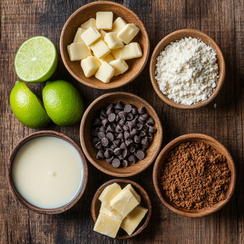 St Patrick's Day Food Key Lime Pie Truffles ingredients