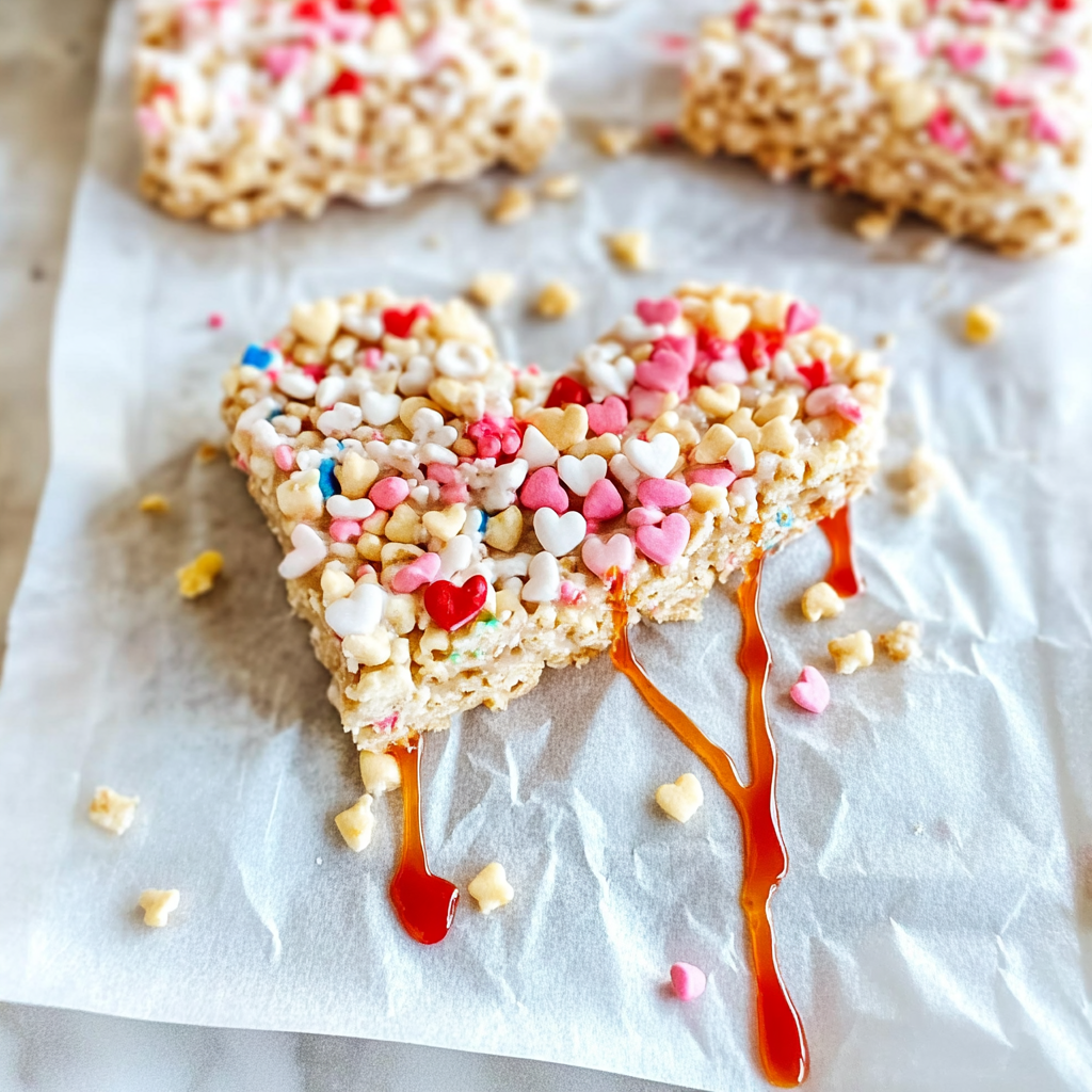 Valentine’s Day Rice Krispie Treats