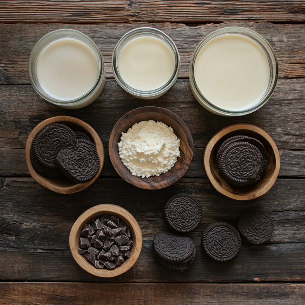 cookies and cream ice cream ingredients