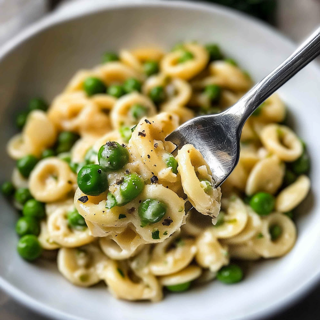 pasta with peas