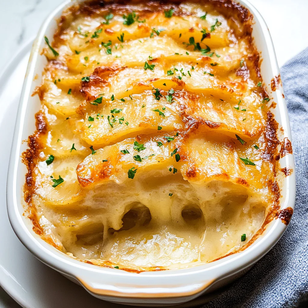 scalloped potatoes
