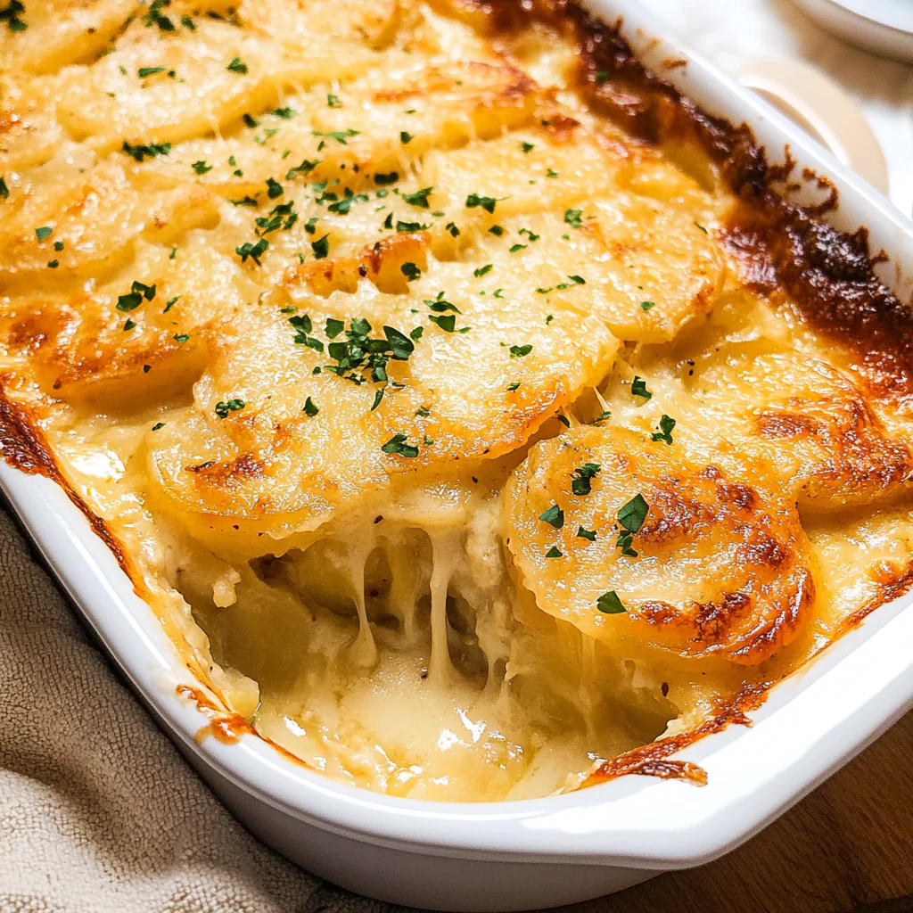 scalloped potatoes