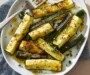 Roasted Zucchini with Garlic