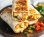 garlic chicken wraps