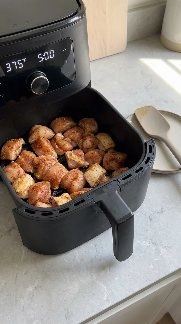 Air Fryer Chicken Bites step 6