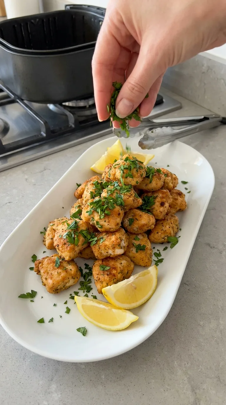 Air Fryer Chicken Bites step 9