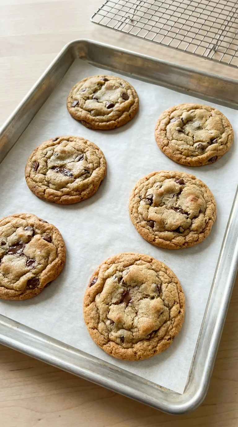 Bakery Style Chocolate Chip Cookies step 10