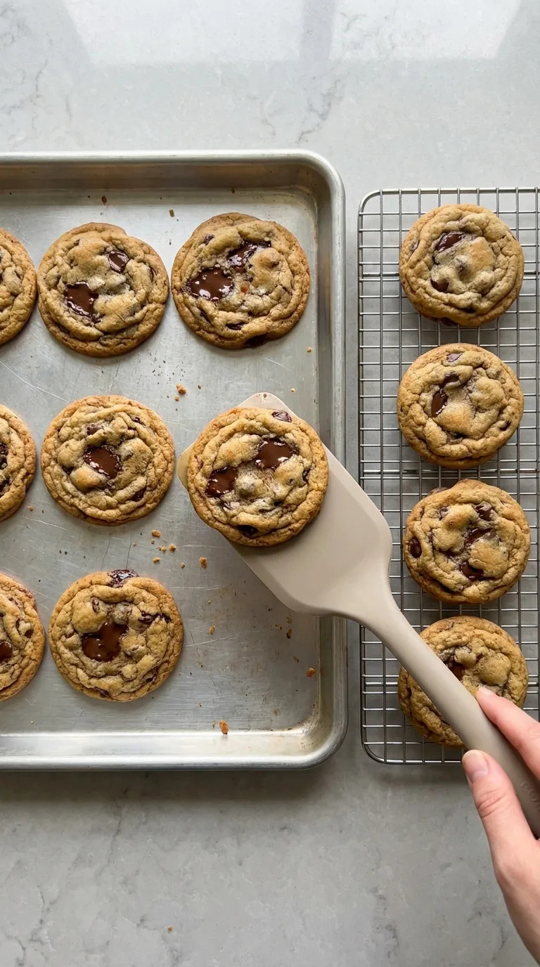 Bakery Style Chocolate Chip Cookies step 13