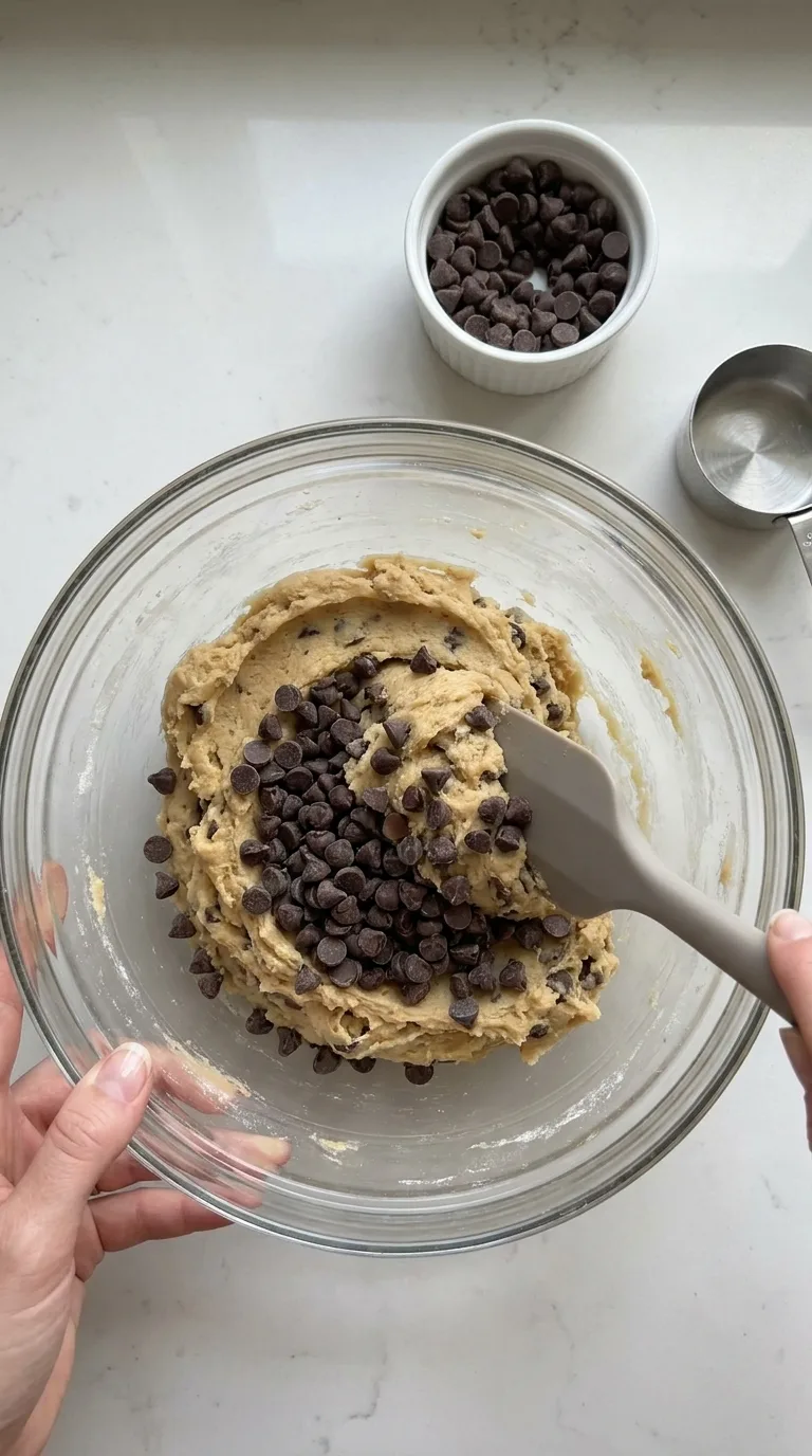 Bakery Style Chocolate Chip Cookies step 6