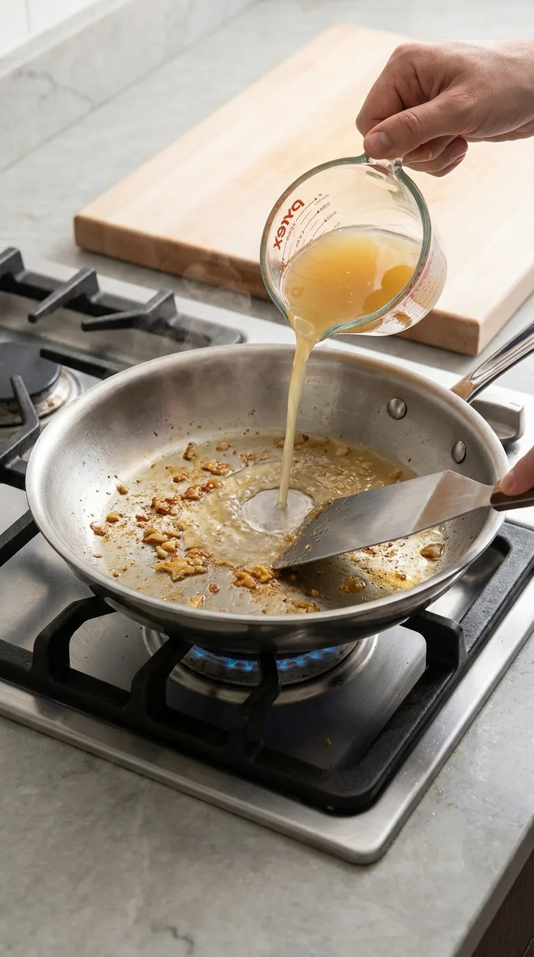 Creamy Chicken Pasta with Garlic Parmesan Sauce step 10