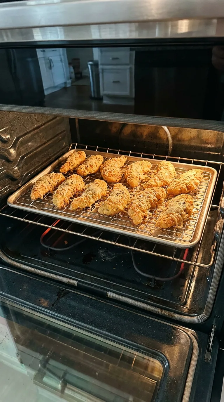 Garlic Parmesan Chicken Tenders step 9